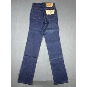 Vintage Levis Jeans Denim Orange Tab Women's 26x33 Straight Leg Deadstock 80s
